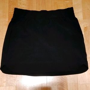 Black Tennis Skirt with pockets